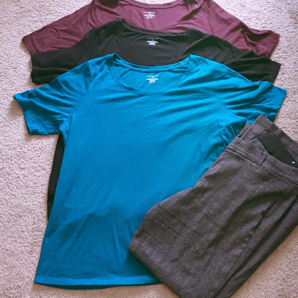 Lane Bryant - 3 Modest Sleeve Shirts